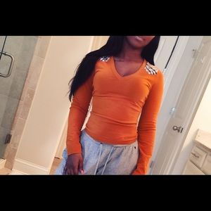 Burberry v-neck shirt